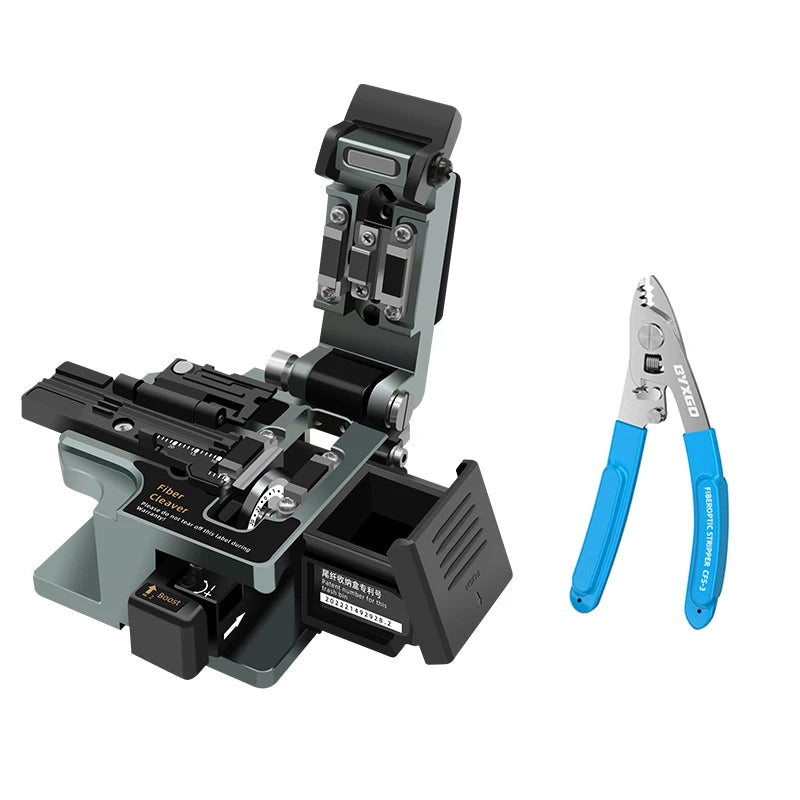 High Precision Fiber Optic Cleaver for SM/MM FTTH, FTTX, Telecom & Network Fiber Cable Cutting