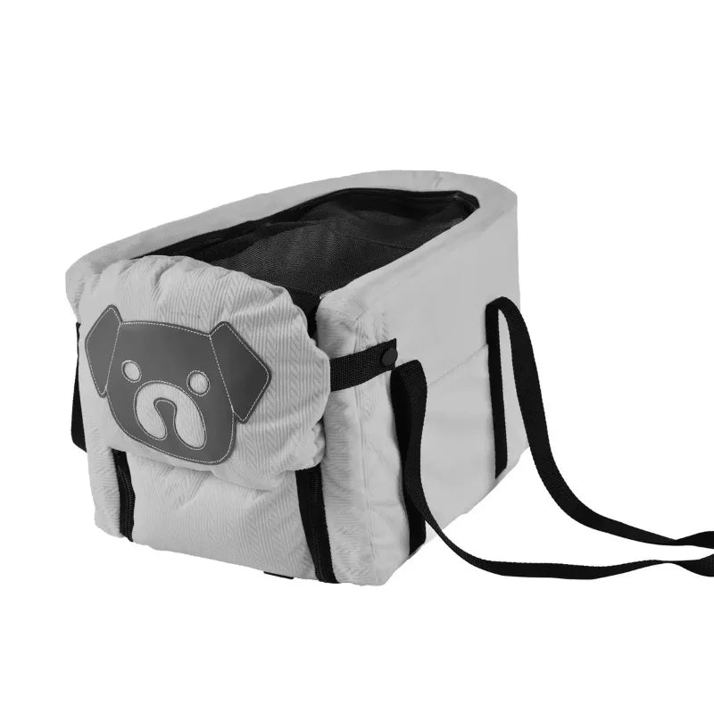 Foldable Pet Car Seat with Safety Harness