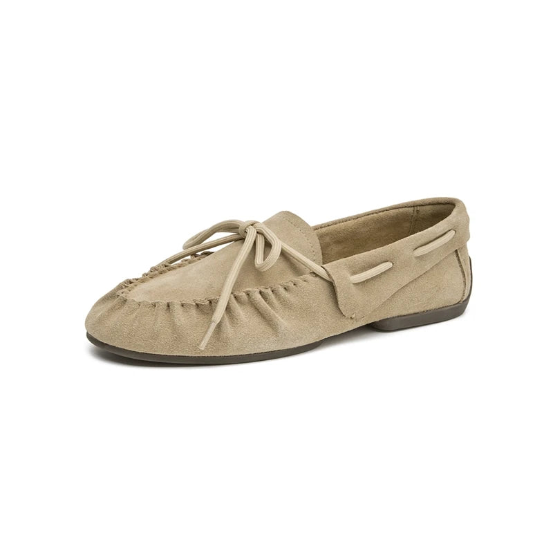 Premium Handcrafted Pleated Leather Loafers