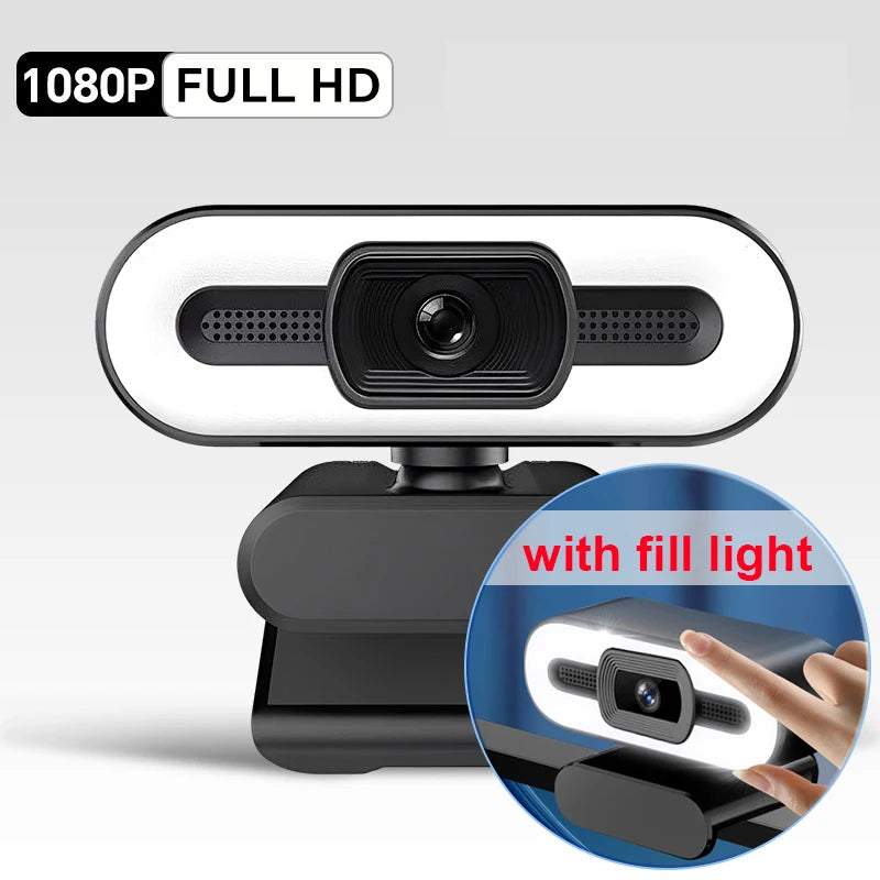 4K Ultra HD Webcam with Autofocus & Microphone