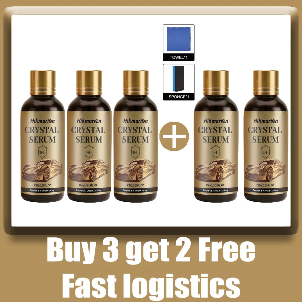 Ceramic Nano Coating Liquid for Toyota with Crystal Hydrophobic Paint Protection & High Gloss Polish