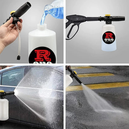 Adjustable Snow Foam Cannon Kit for K2–K7 Pressure Washers with Foam Lance & Car Wash Nozzle