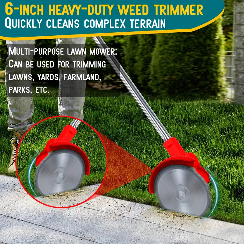 Cordless Electric Lawn Mower & Grass Trimmer