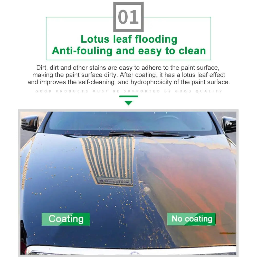 Nano Ceramic Coating Spray Sealant with Hydrophobic Waterproof High Gloss Protection