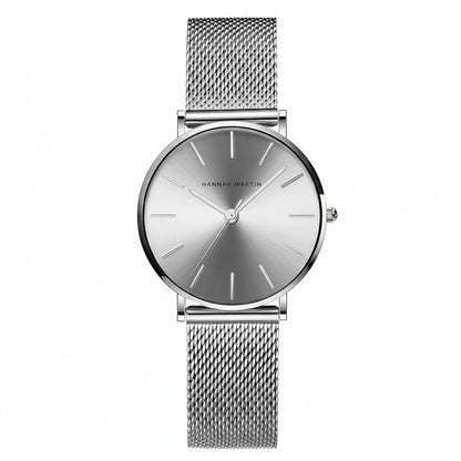 Premium Rose Gold Quartz Stainless Steel Watch