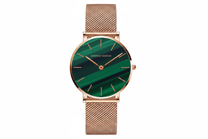 Premium Rose Gold Quartz Stainless Steel Watch
