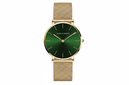 Premium Rose Gold Quartz Stainless Steel Watch