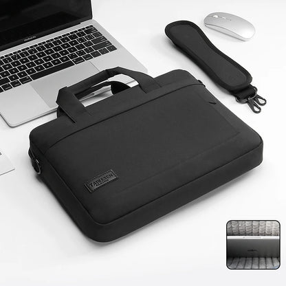 Protective Laptop Sleeve Bag with Shoulder Strap for 13–17 Inch Laptops