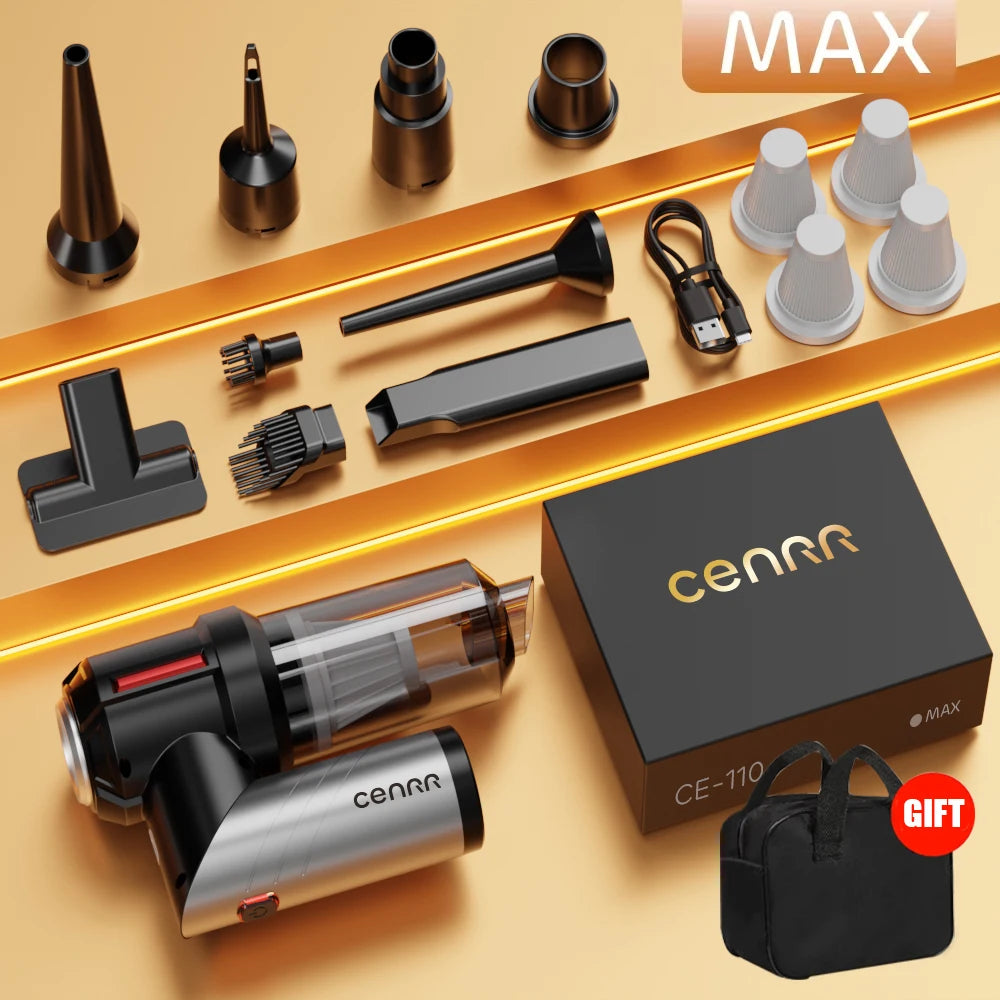 998000PA Cordless Handheld Car Vacuum Cleaner & Air Blower for Car and Home Cleaning