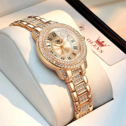 Elegant Stainless Steel Waterproof Quartz