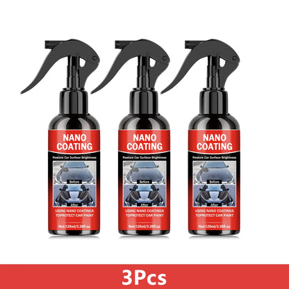 120ml Professional Nano Ceramic Coating Kit for Long-Lasting Paint Protection & High Gloss Finish