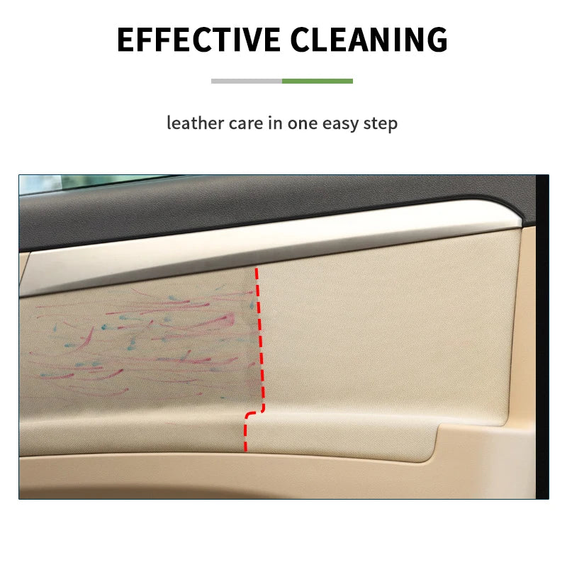 Waterless Car Interior Cleaner for Leather, Fabric, Headliner, Dashboard & Upholstery Cleaning