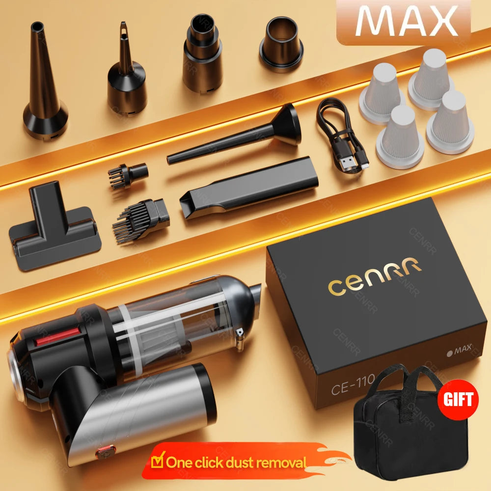 998000PA Cordless Handheld Car Vacuum Cleaner & Air Blower for Car and Home Cleaning