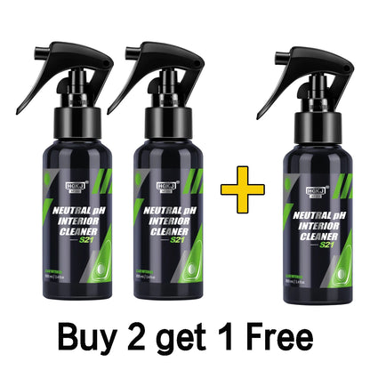 Waterless Car Interior Cleaner for Leather, Fabric, Headliner, Dashboard & Upholstery Cleaning