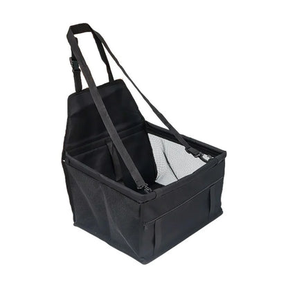 Foldable Pet Car Seat with Safety Harness