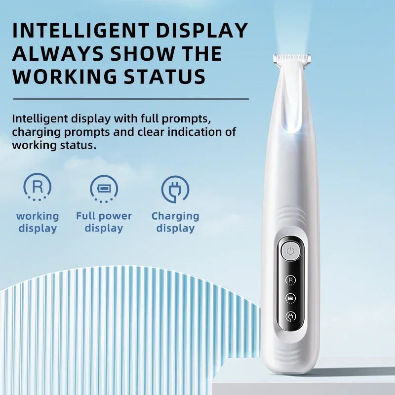 LED Dog Paw Trimmer with Type-C Charging