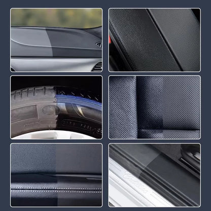 Car Plastic Restorer Paste for Exterior Trim Restoration, Gloss Enhancement & Protective Coating
