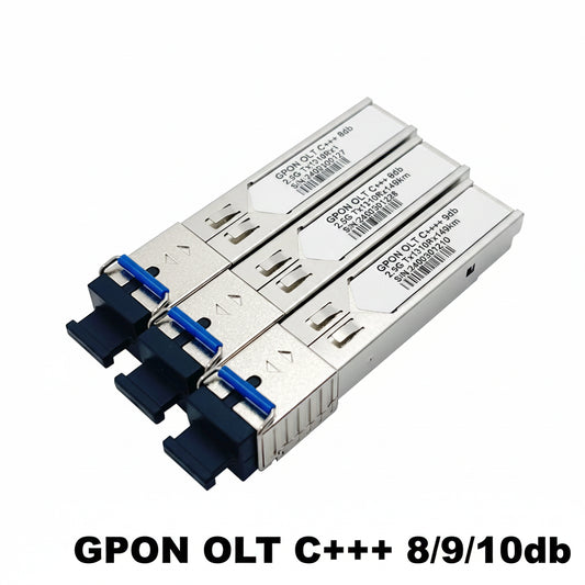 GPON OLT C+++ High Power PON Module 2.5G/1.25G SC Connector with DDM for Fiber Access Networks