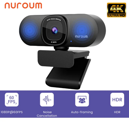 1080P 60FPS Full HD USB Webcam with Microphone