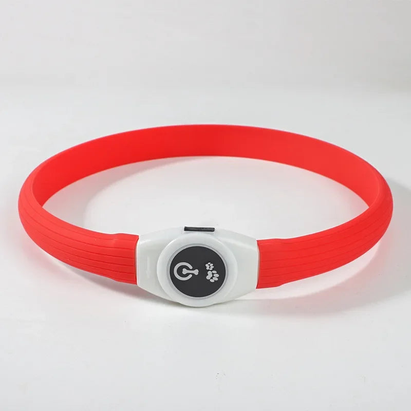 USB Rechargeable LED Safety Dog Collar