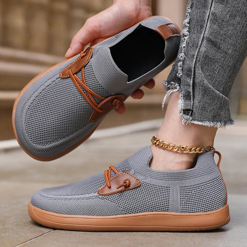 Premium Wide Fit Barefoot Mesh Sneakers