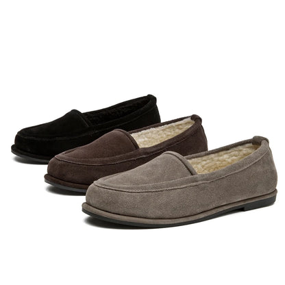 Premium Wool Slip-On Casual Loafers