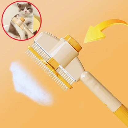 Self-Cleaning Pet Grooming Brush