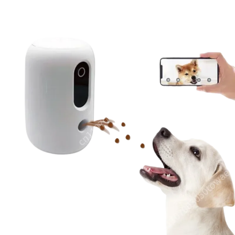 Smart WiFi Automatic Pet Feeder with Camera