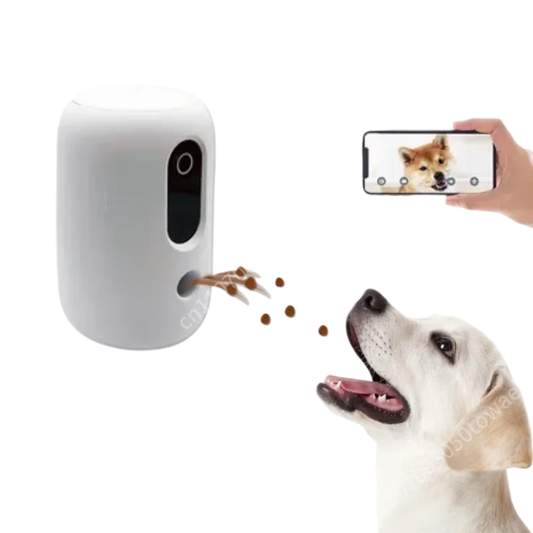 Smart WiFi Automatic Pet Feeder with Camera