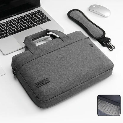 Protective Laptop Sleeve Bag with Shoulder Strap for 13–17 Inch Laptops
