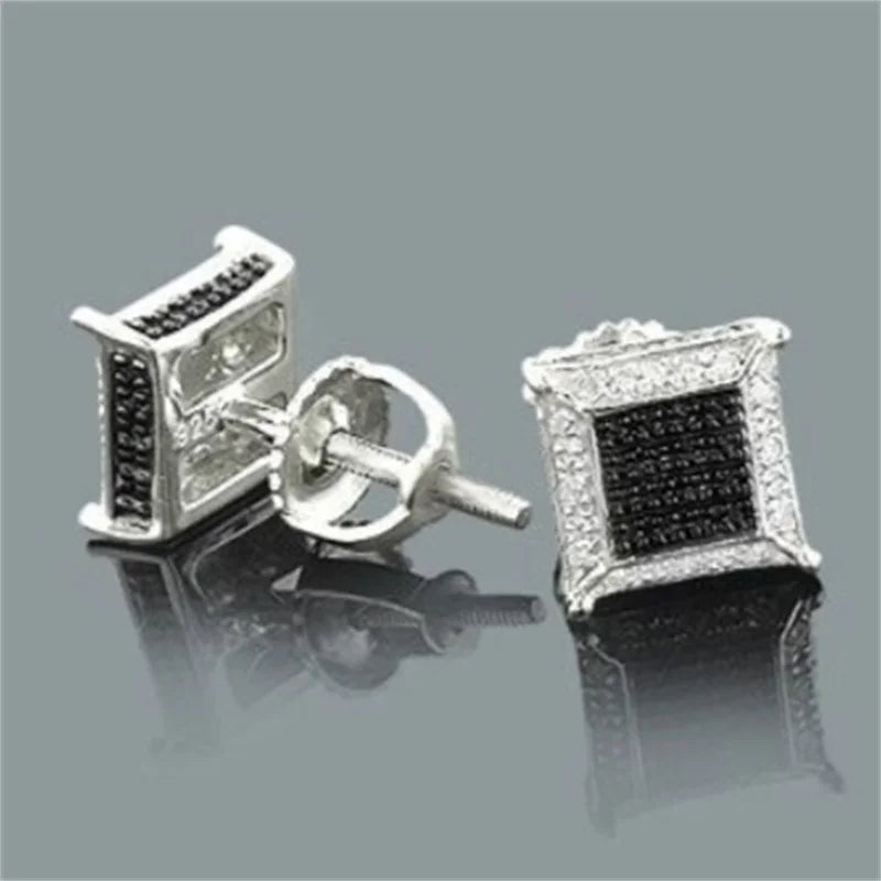 Minimalist Square Stud Earrings