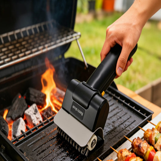 Cordless Electric BBQ Grill Cleaning Brush