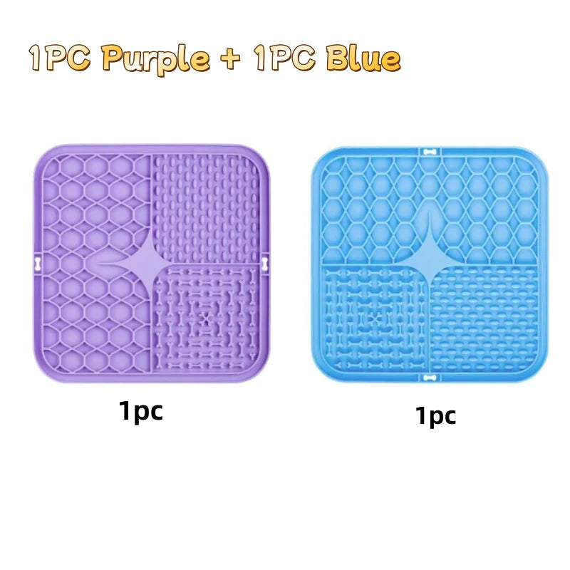 Silicone Slow Feeder Lick Mat for Pets