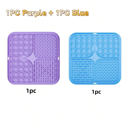 Silicone Slow Feeder Lick Mat for Pets