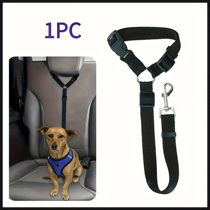 Adjustable Dog Car Seat Belt Leash