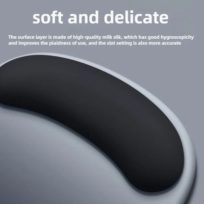 Ergonomic Gradient Mouse Pad with Soft Wrist Rest & Non-Slip Base