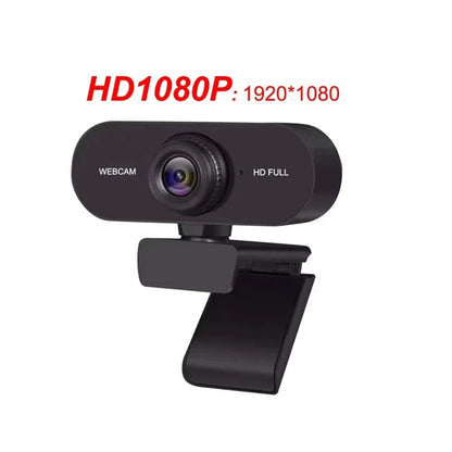 2K HD USB Webcam with Microphone & Privacy Cover