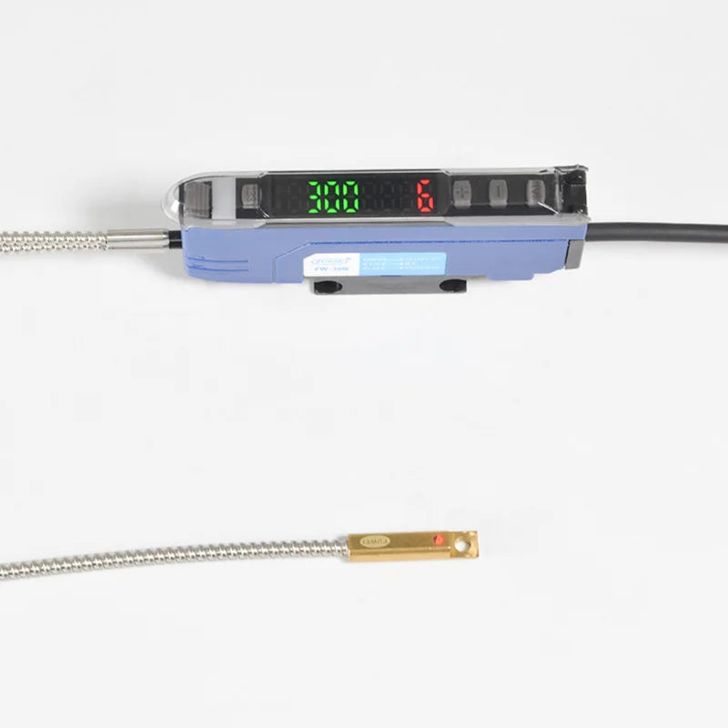 FWGR-11-10 Digital Fiber Optic Sensor Amplifier with Automatic Fiber Sensor Output Control