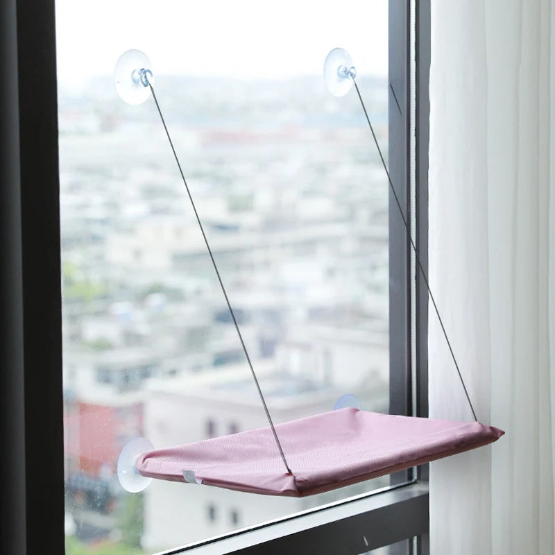 Hanging Cat Hammock Window Bed