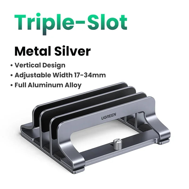 Adjustable Aluminum Vertical Laptop Stand