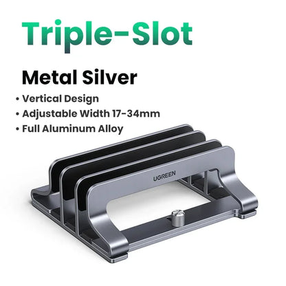 Adjustable Aluminum Vertical Laptop Stand