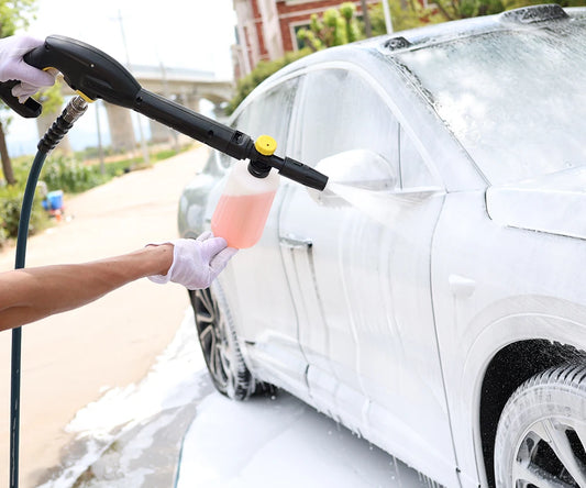 Adjustable Snow Foam Cannon Kit for K2–K7 Pressure Washers with Foam Lance & Car Wash Nozzle