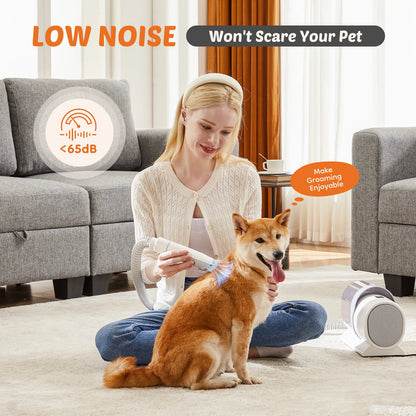 2.5L Professional Pet Grooming Vacuum Kit