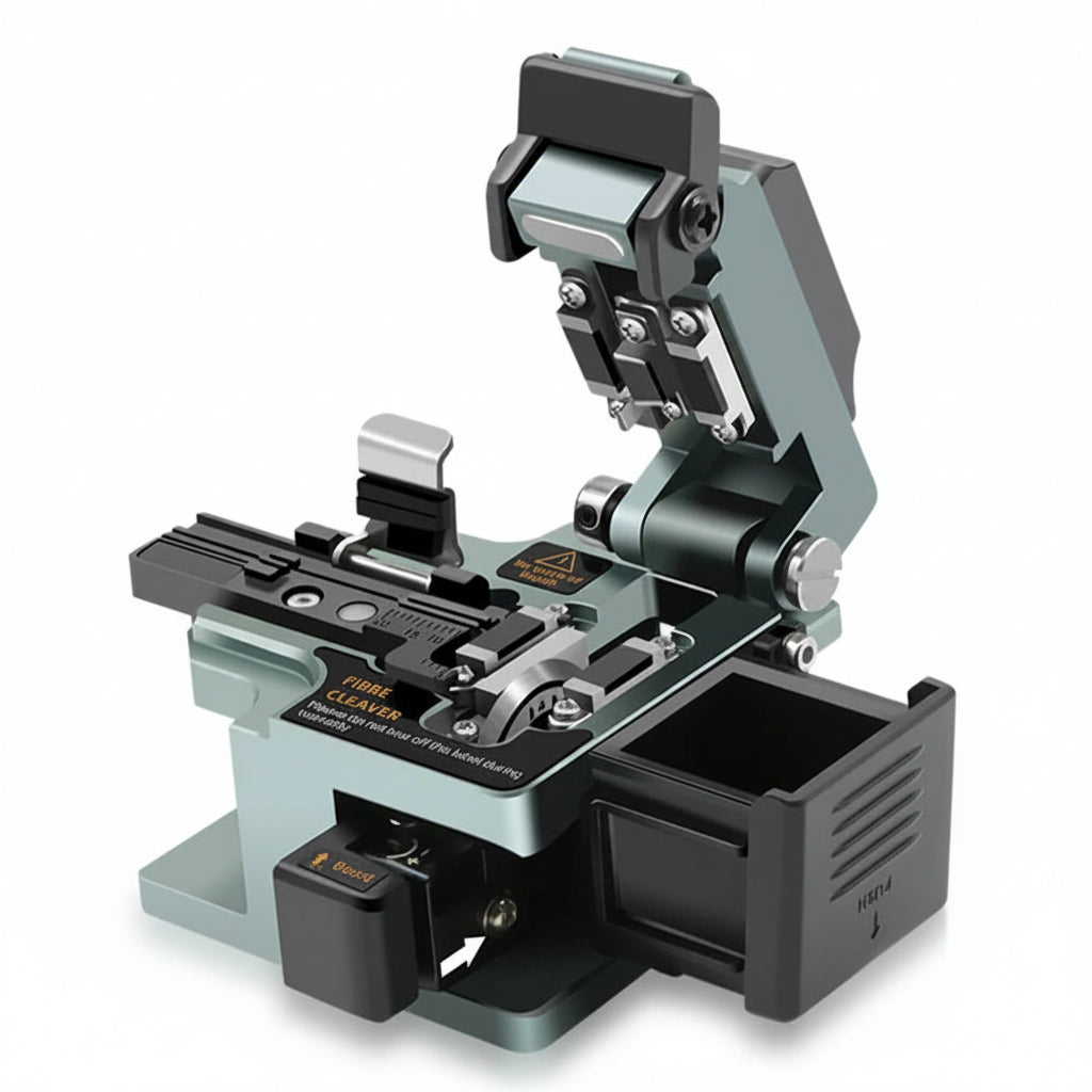 High Precision Fiber Optic Cleaver for SM/MM FTTH, FTTX, Telecom & Network Fiber Cable Cutting