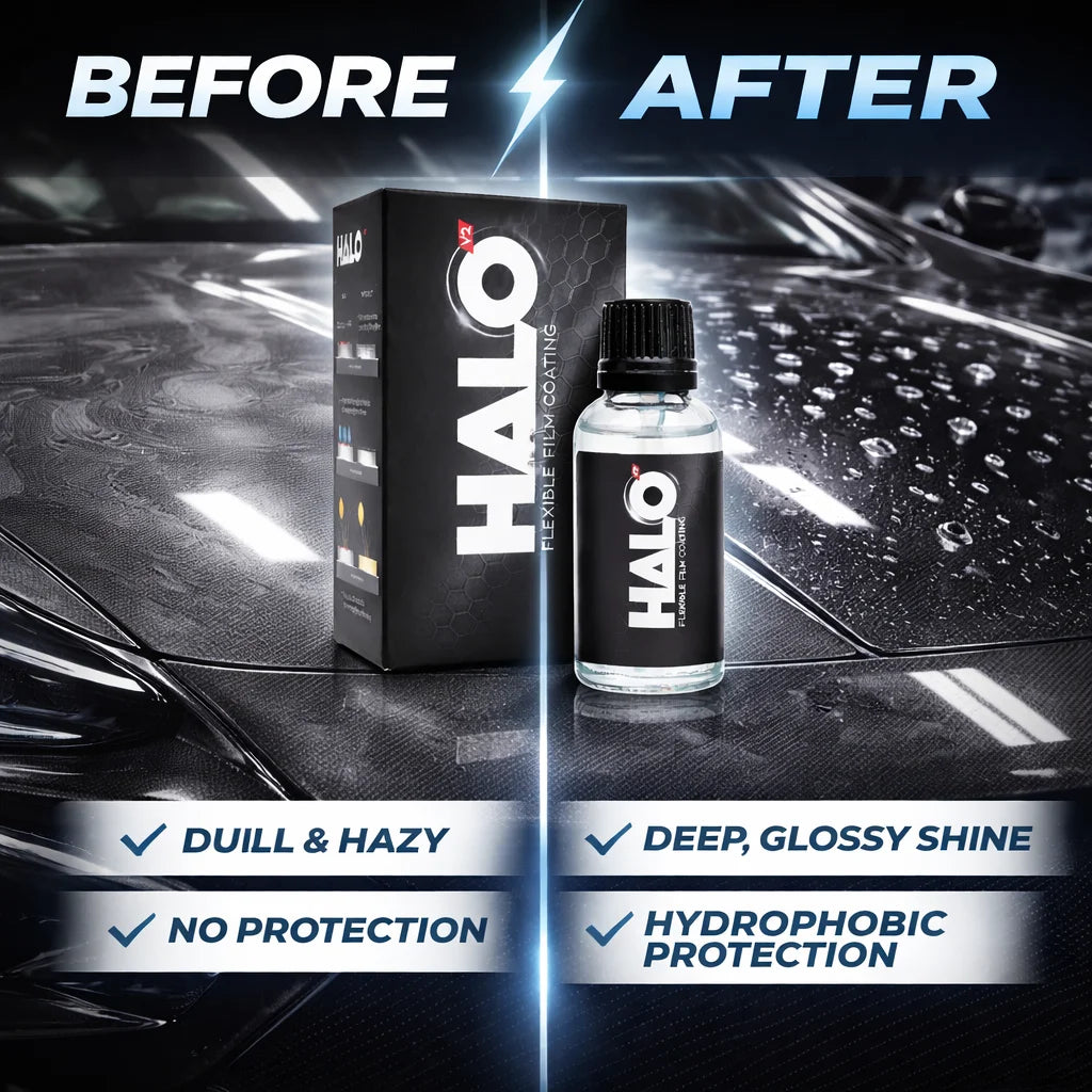 Halo V2 Flexible Paint Protection Film & Vinyl Wrap Coating for Gloss, Satin & Matte Finishes