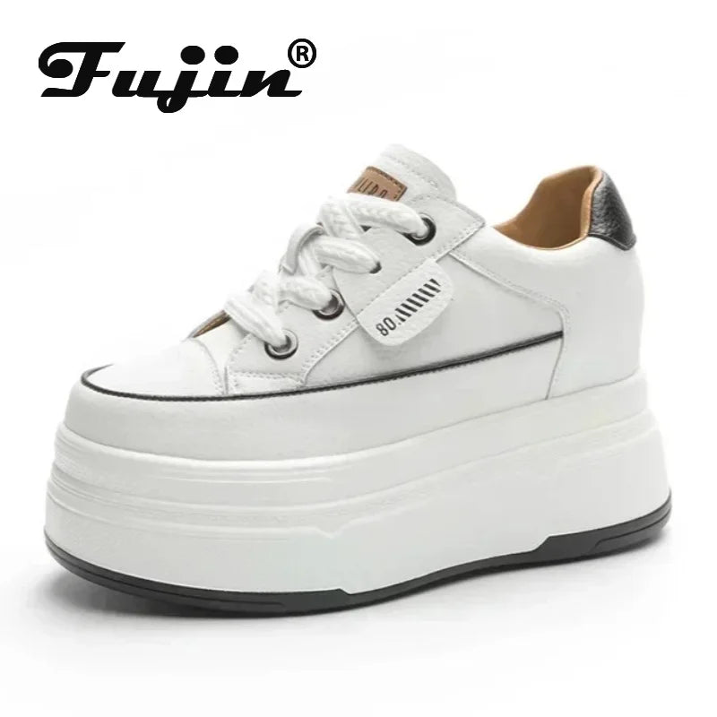 Premium Hidden Wedge Platform Sneakers