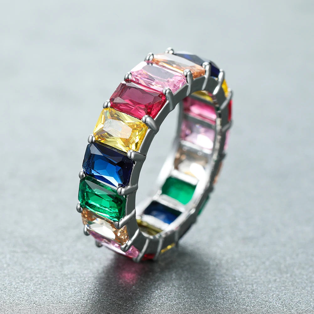 Vintage Gold Tone Royal Blue Stone Statement Ring for Women