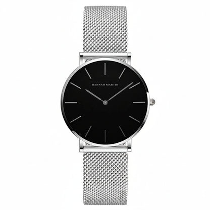 Premium Rose Gold Quartz Stainless Steel Watch