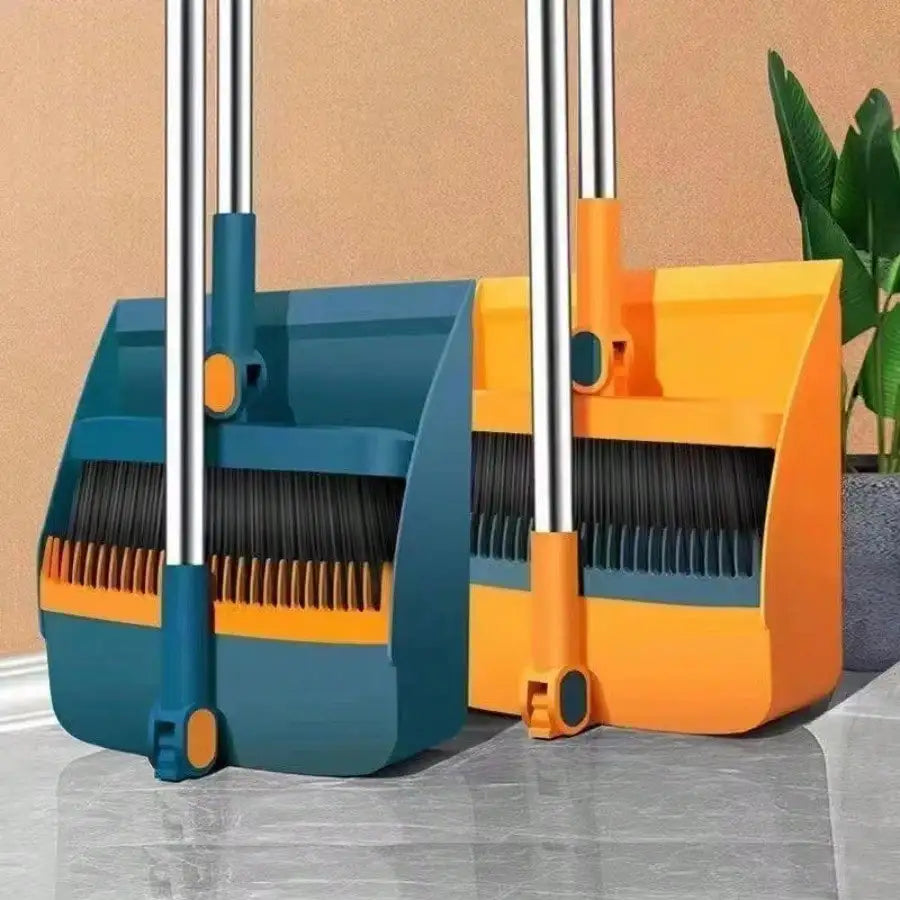 3-in-1 Foldable Broom & Dustpan Set