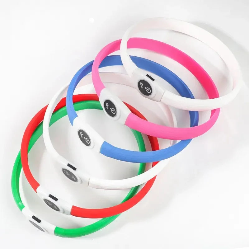 USB Rechargeable LED Safety Dog Collar